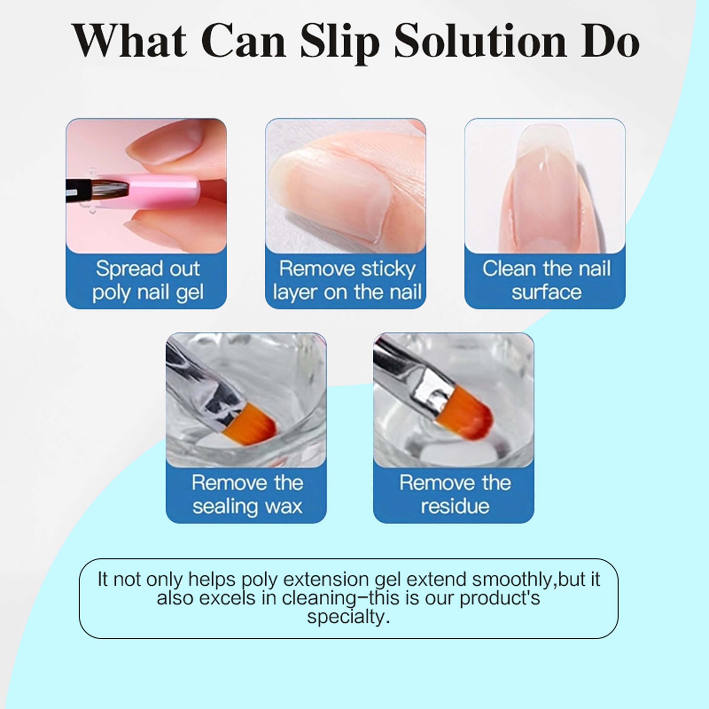 120ml Poly Nail Gel Slip Solut – Polygel Nail Kit Bewertung und Preis
