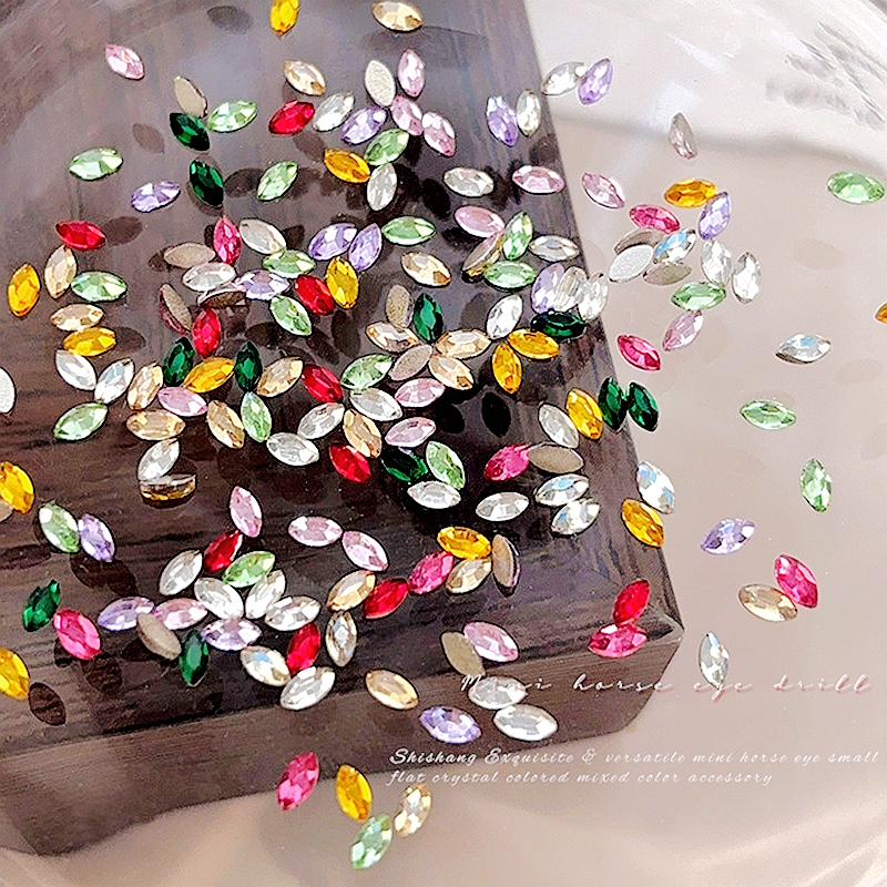 300/1440Pcs Mini flat back Mar – Nail Art Xs Bewertung und Preis