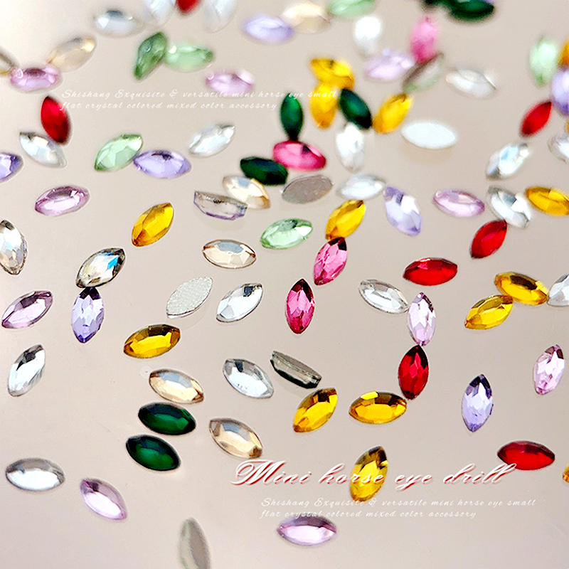 300/1440Pcs Mini flat back Mar – Nail Art Xs Bewertung und Preis