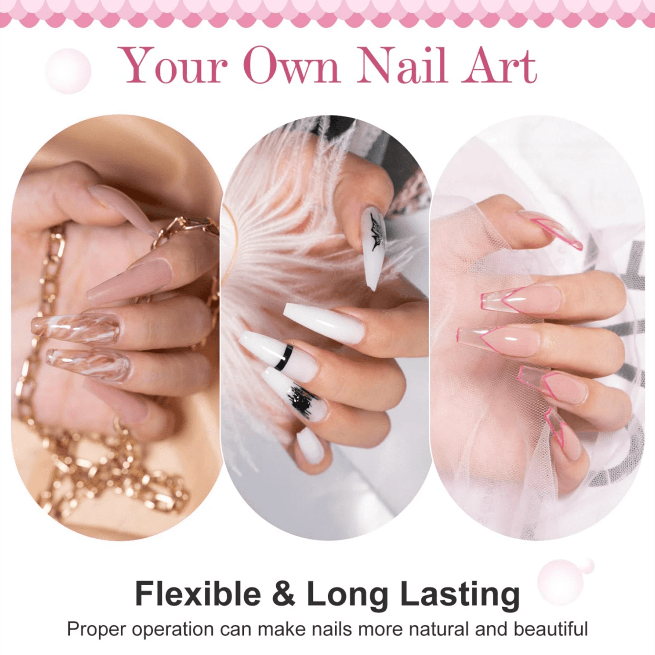 6 Colors Poly Extension Gel Na – Polygel Nail Kit Bewertung und Preis