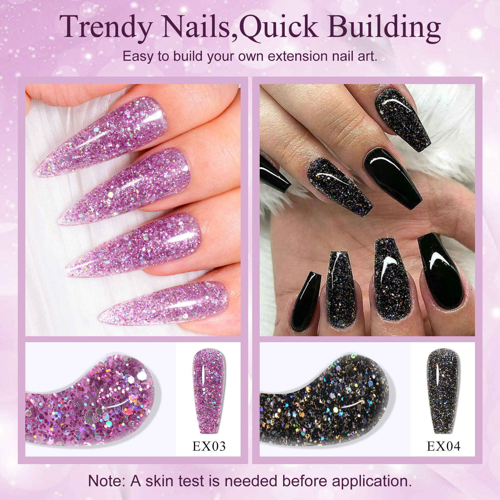 10PCS/SET Extension Nail Gel P – Polygel Nail Kit Bewertung und Preis