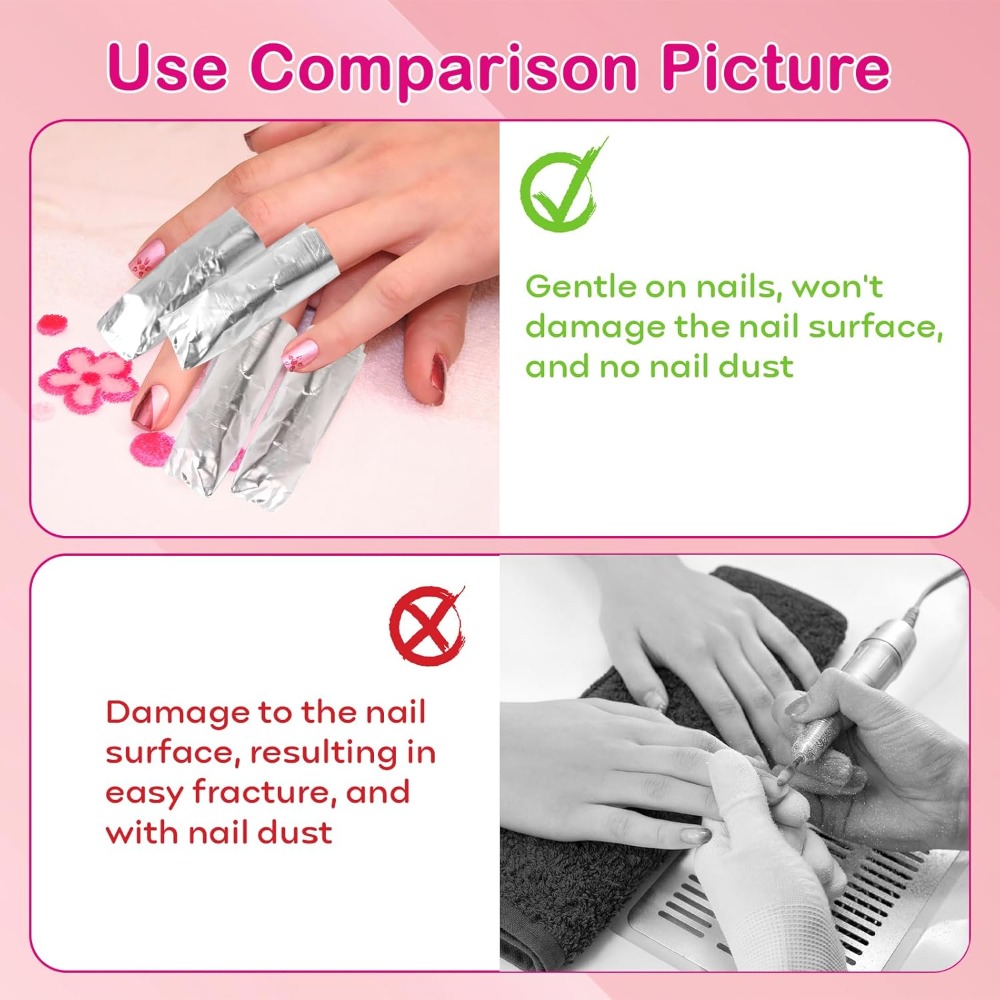 400 Pcs Nail Polish Remover Fo – Nail Art Gel Bewertung und Preis