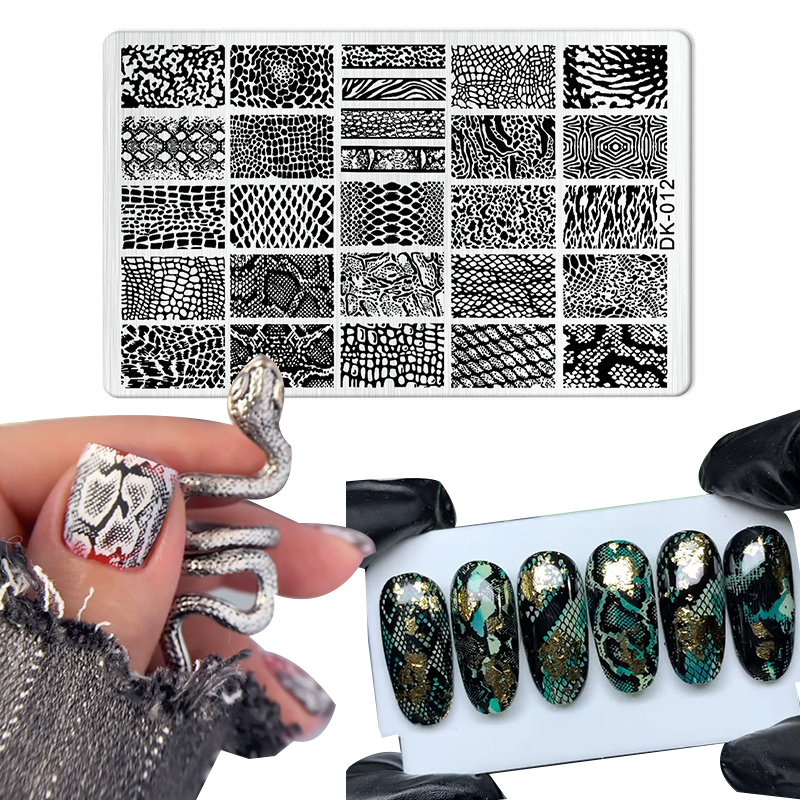 Animal Image Snake Leopard Nai – Nail Art Zebra Design Bewertung und Preis