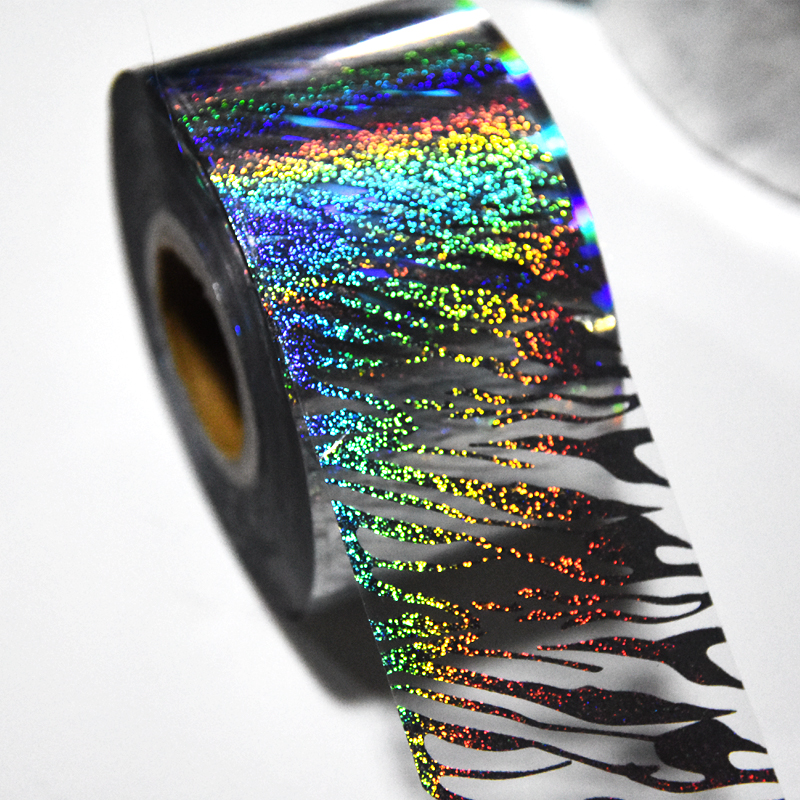 100meters Holographic Zebra Fo – Nail Art Zebra Design Bewertung und Preis
