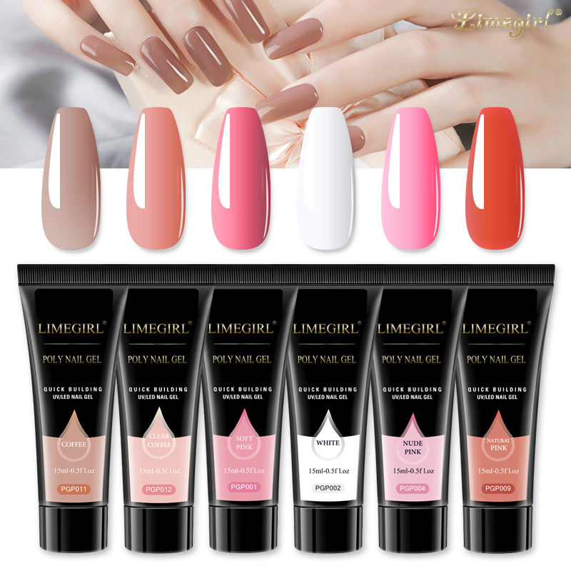 15ml Nail Gel Kit For Quick Ex – Polygel Nail Kit Bewertung und Preis