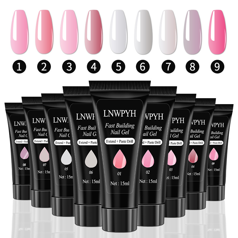 Gel Nail Polish Set Poly Nail  – Polygel Nail Kit Bewertung und Preis