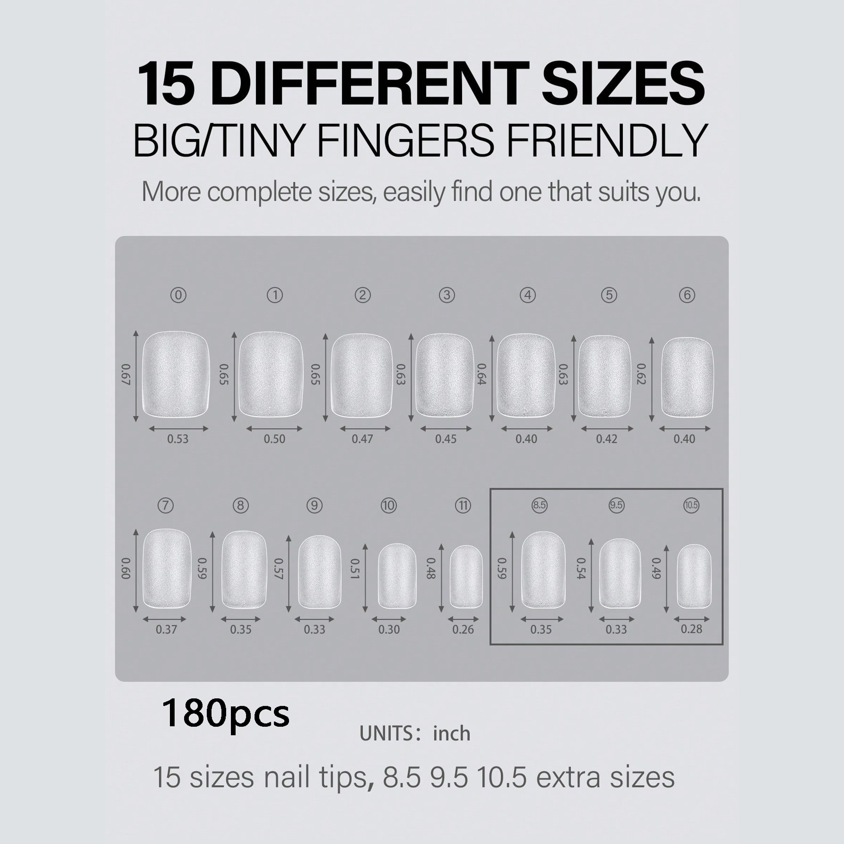 180 ultra short double-sided f – Nail Art Xs Bewertung und Preis