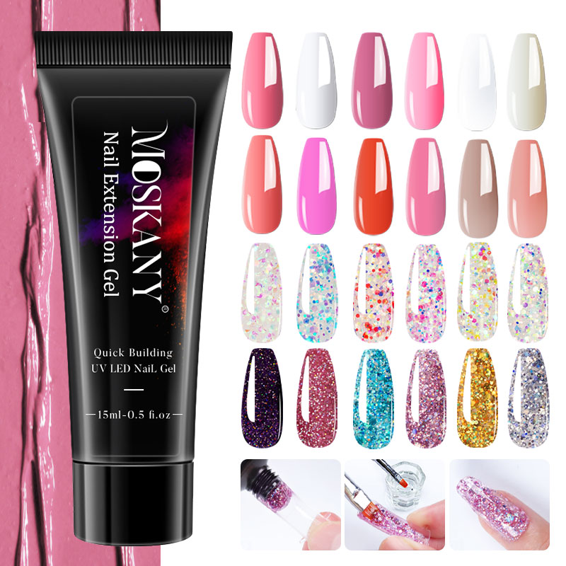 Poly Nail Gel Full Set With 6W – Polygel Nail Kit Bewertung und Preis
