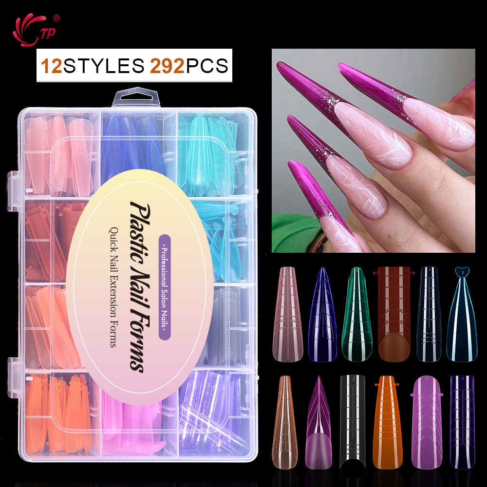 TP 292pcs/box Nail Dual Form S – Polygel Nail Kit Bewertung und Preis