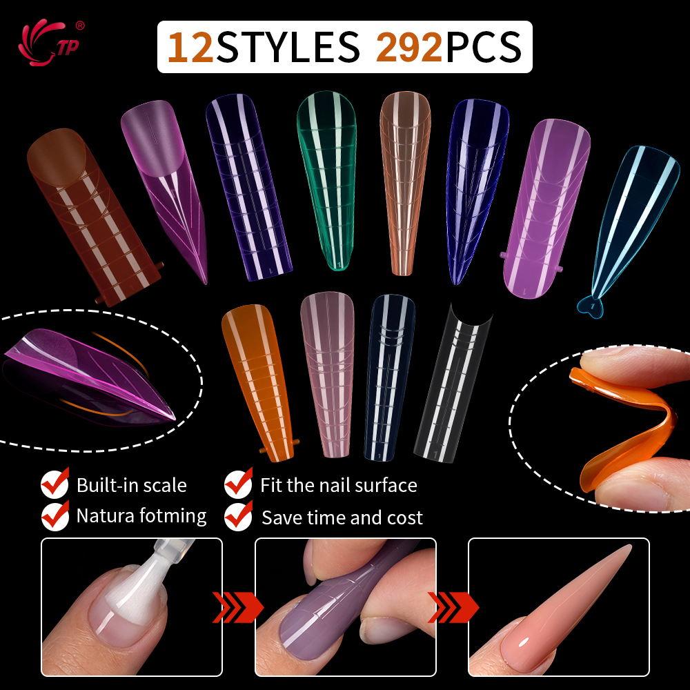 TP 292pcs/box Nail Dual Form S – Polygel Nail Kit Bewertung und Preis