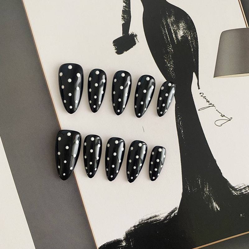 10Pcs Handmade Press on Nails  – Nail Art Xs Bewertung und Preis