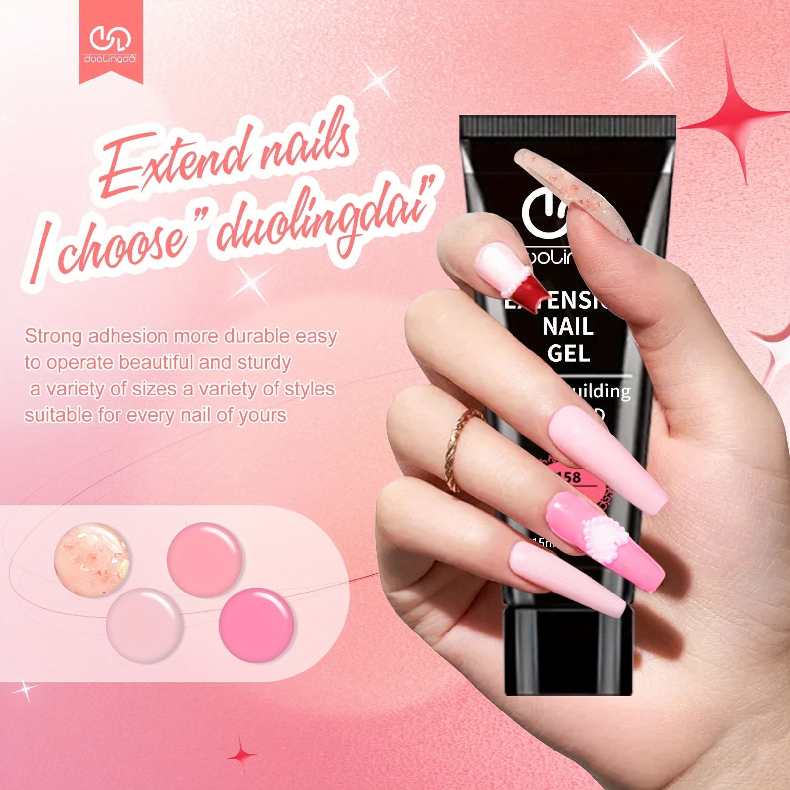 Poly Gel Nail Kit Starter with – Polygel Nail Kit Bewertung und Preis
