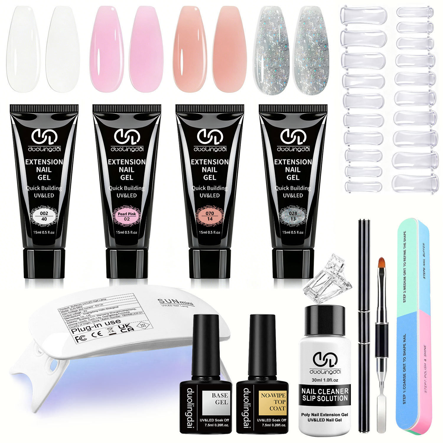 DOULINGDAI Poly Extension Gel  – Polygel Nail Kit Bewertung und Preis