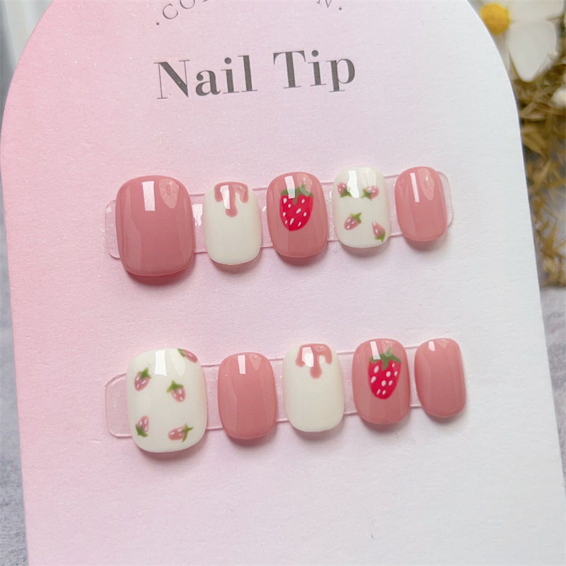 10pcs Handmade Press on Nails  – Nail Art Xs Bewertung und Preis