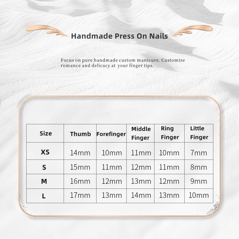 10PCS Handmade Silver False Na – Nail Art Xs Bewertung und Preis
