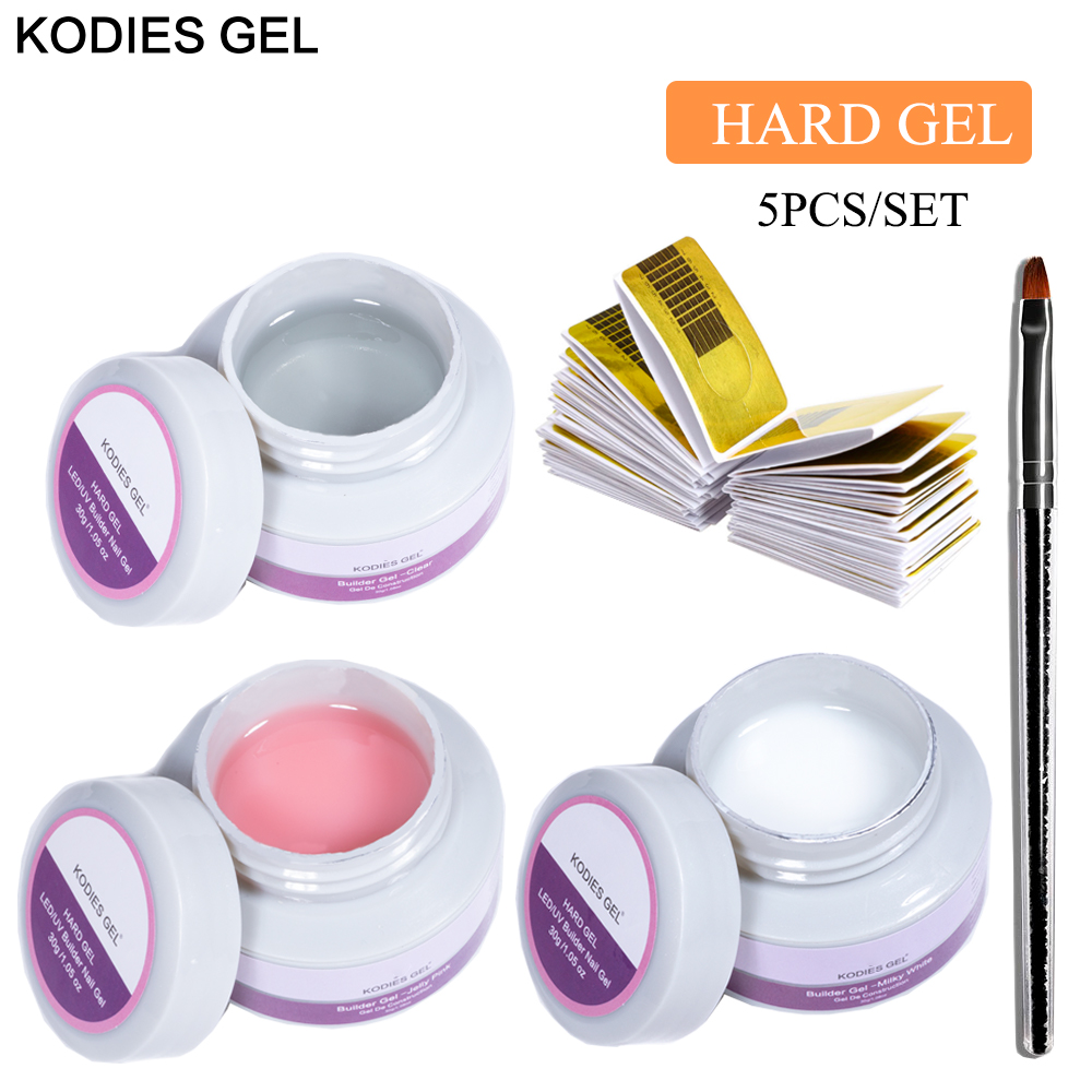 KODIES GEL 5 PCS/Set Uv Builde – Polygel Nail Kit Bewertung und Preis