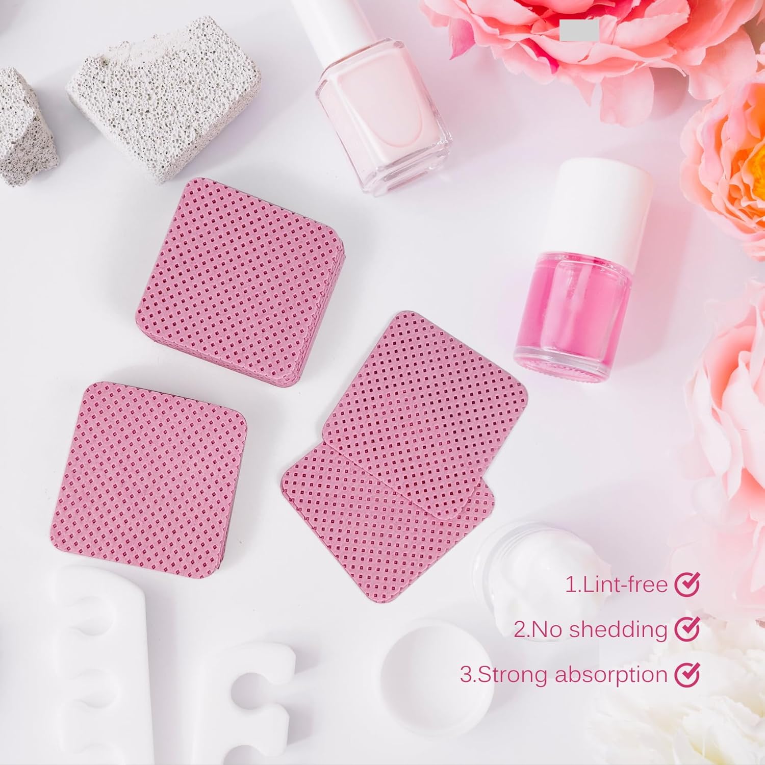 600 Lint-Free Nail Wipes, Non- – Nail Art Gel Bewertung und Preis