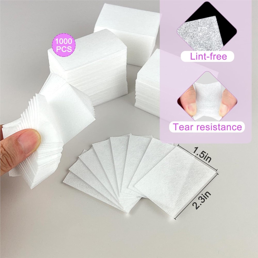 1000Pcs Lint Free Nail Wipes G – Nail Art Gel Bewertung und Preis