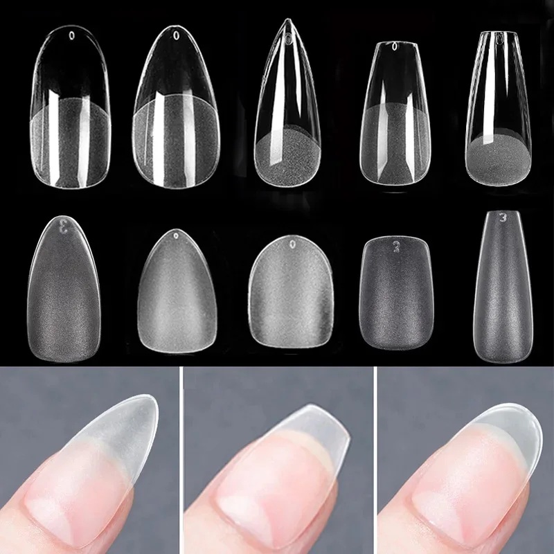 1Bag Matte Press On Nail Tips  – Nail Art Xs Bewertung und Preis