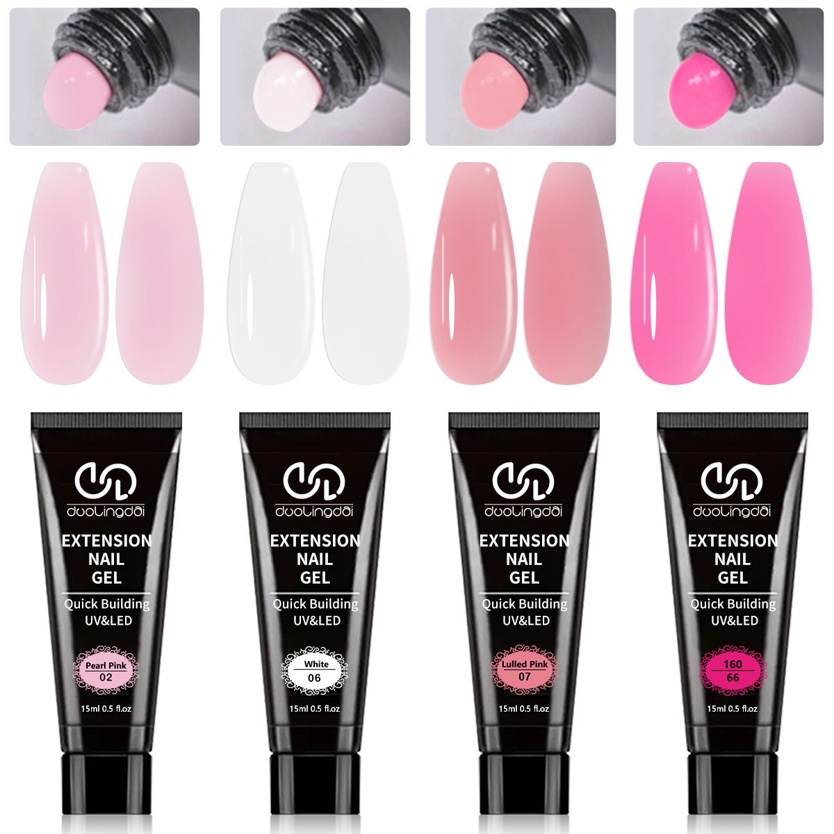 Poly Gel Nail Kit Starter: 4 C – Polygel Nail Kit Bewertung und Preis