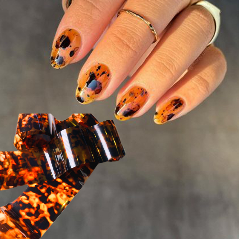 1roll 100CM*4CM Tortoise Shell – Nail Art Zebra Design Bewertung und Preis