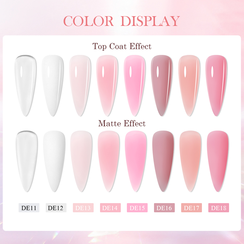 4/6/8PCS 20ml Poly Nail Extens – Polygel Nail Kit Bewertung und Preis