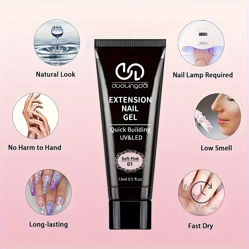 Poly for Nail Gel Kit, 4pcs Cl – Polygel Nail Kit Bewertung und Preis