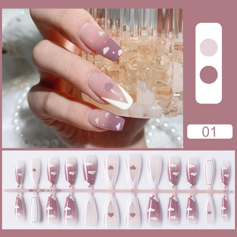 24Pcs 20Pcs French False Nails – Nail Art Xs Bewertung und Preis