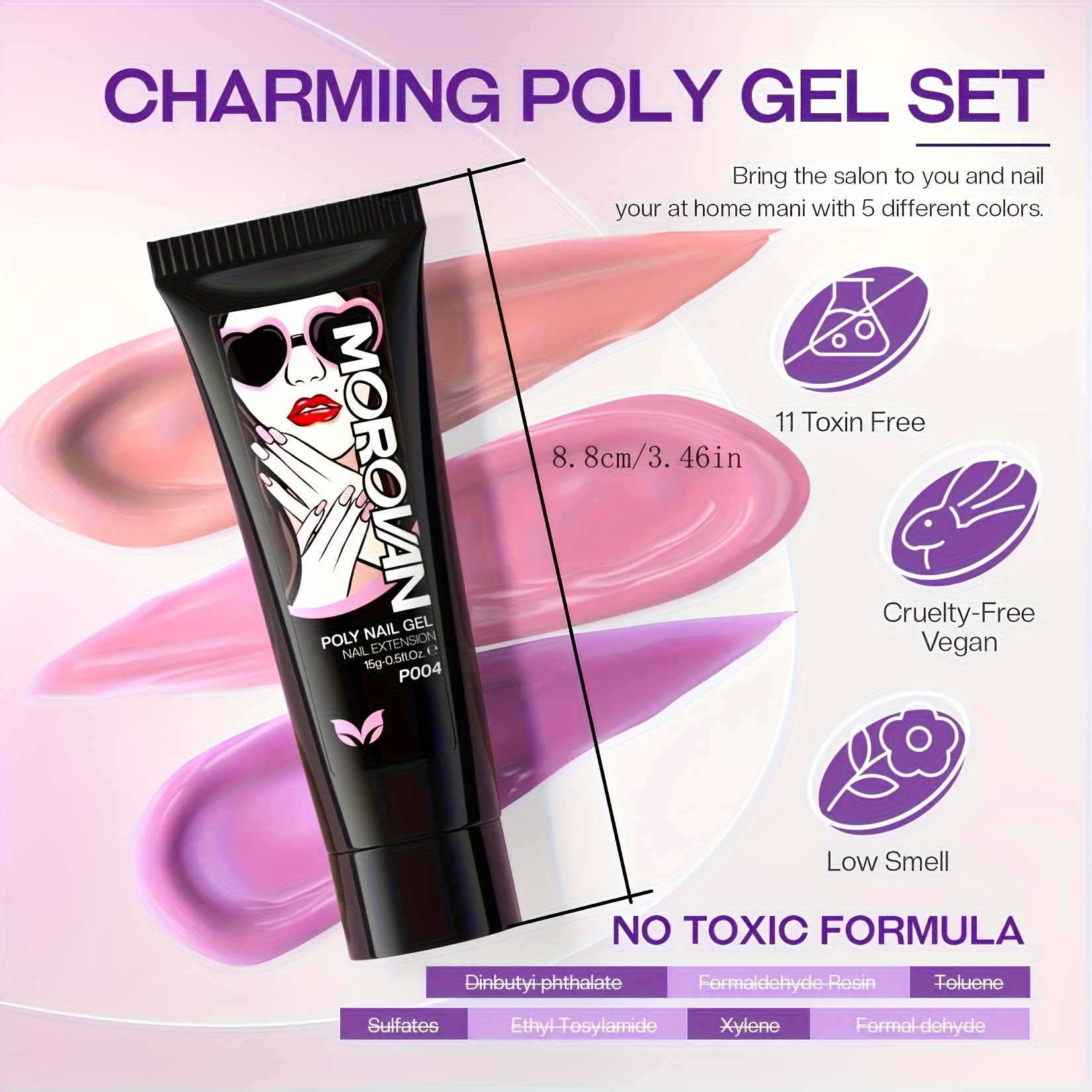 Morovan Poly Nail Gel Kit: Pol – Polygel Nail Kit Bewertung und Preis