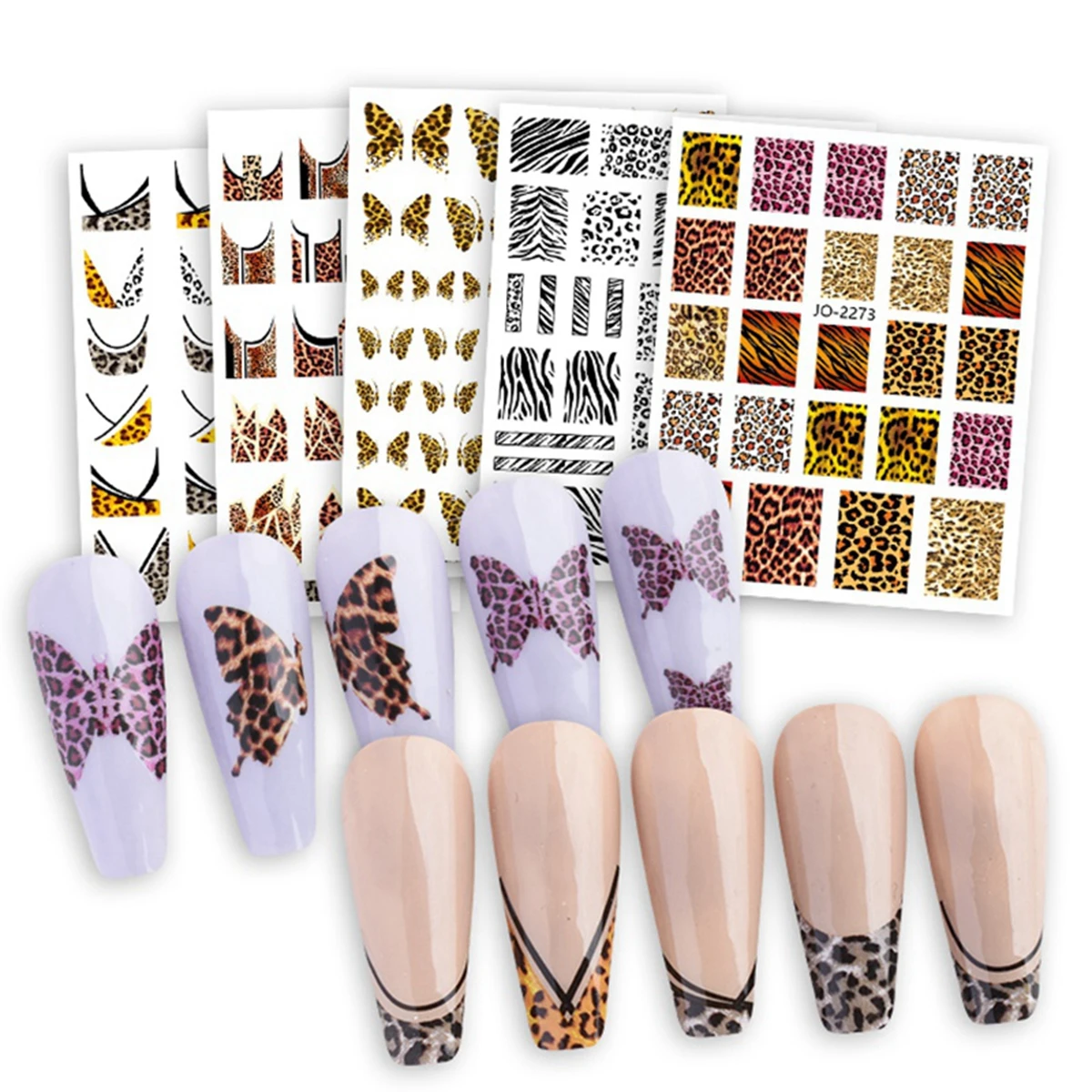 Leopard Print Series Nail Art  – Nail Art Zebra Design Bewertung und Preis