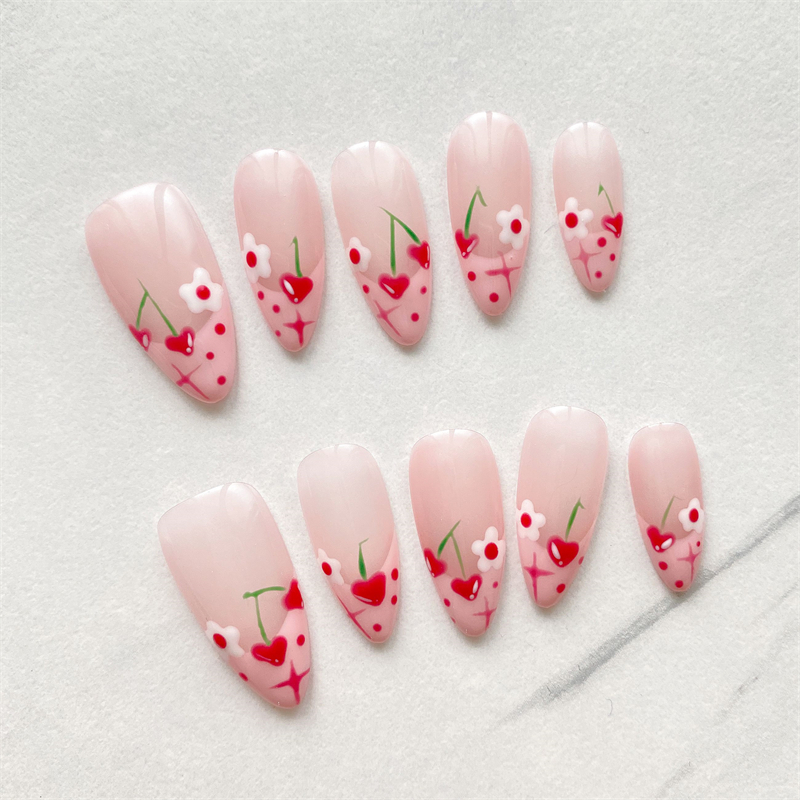 10PC Handmade Press On Nails P – Nail Art Xs Bewertung und Preis
