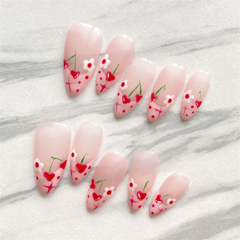 10PC Handmade Press On Nails P – Nail Art Xs Bewertung und Preis