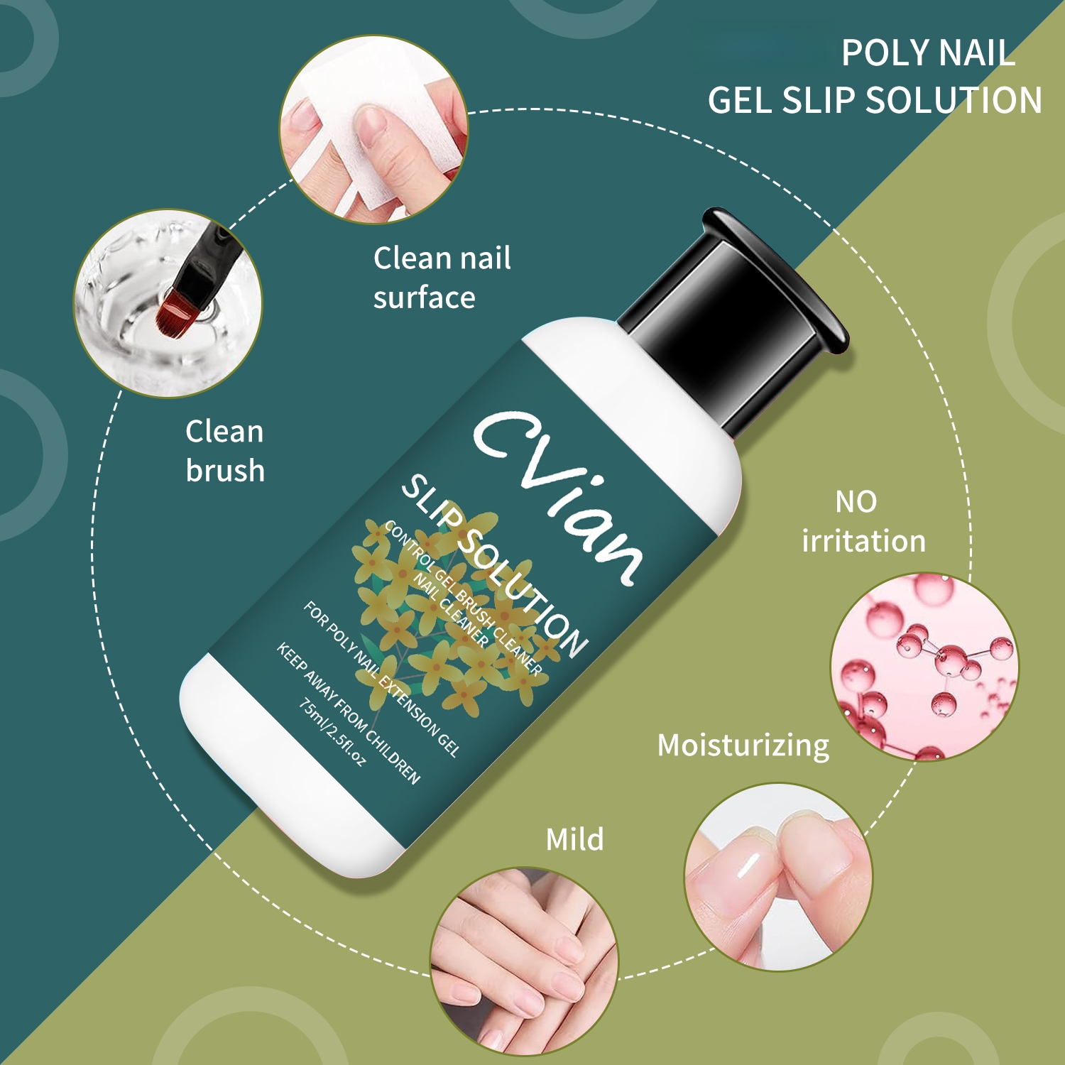 75ml Poly Gel Slip Solution Ki – Polygel Nail Kit Bewertung und Preis