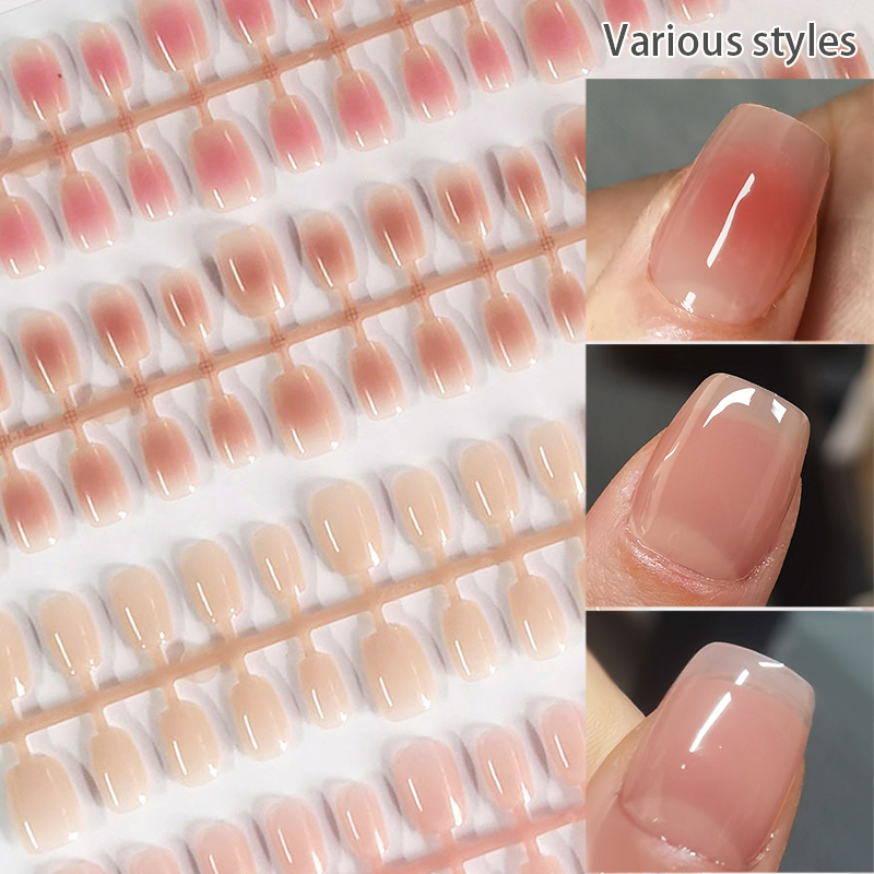 30Pcs Nude Color Fake Nail Fas – Nail Art Xs Bewertung und Preis