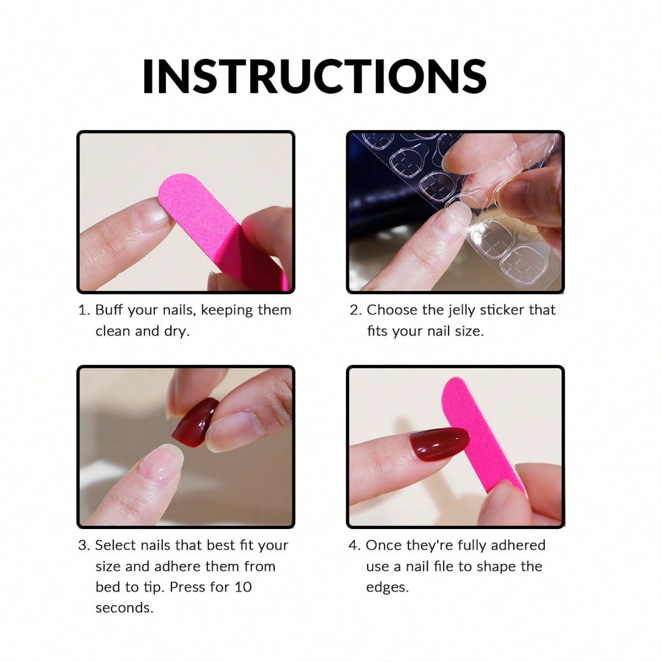 Ten elegantly hand-pressed ova – Nail Art Elegant Bewertung und Preis