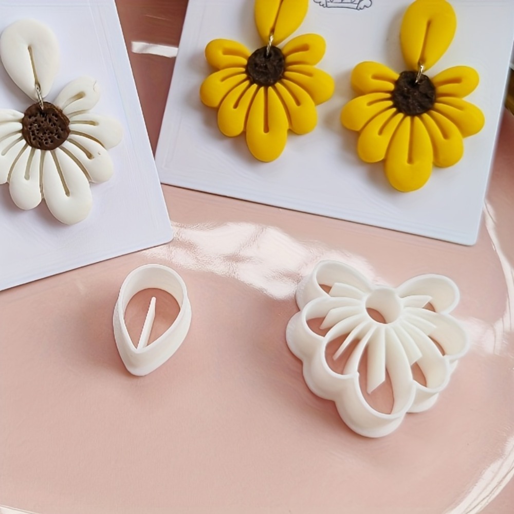 2Pcs Elegant Flower-Shaped Pol – Nail Art Elegant Bewertung und Preis