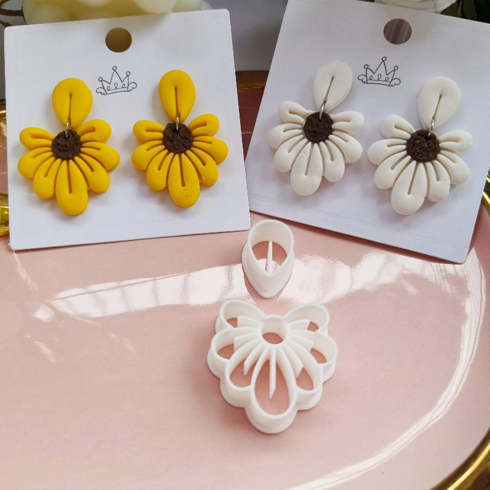 2Pcs Elegant Flower-Shaped Pol – Nail Art Elegant Bewertung und Preis
