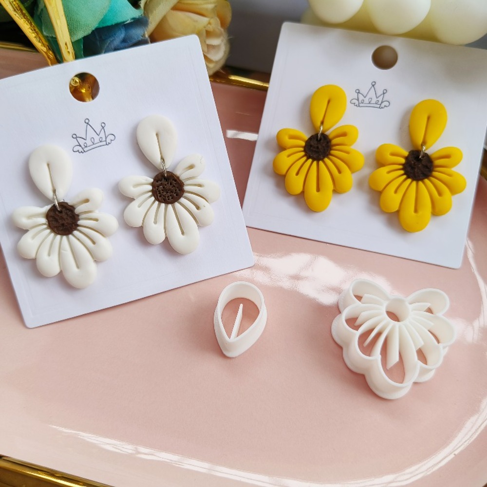 2Pcs Elegant Flower-Shaped Pol – Nail Art Elegant Bewertung und Preis