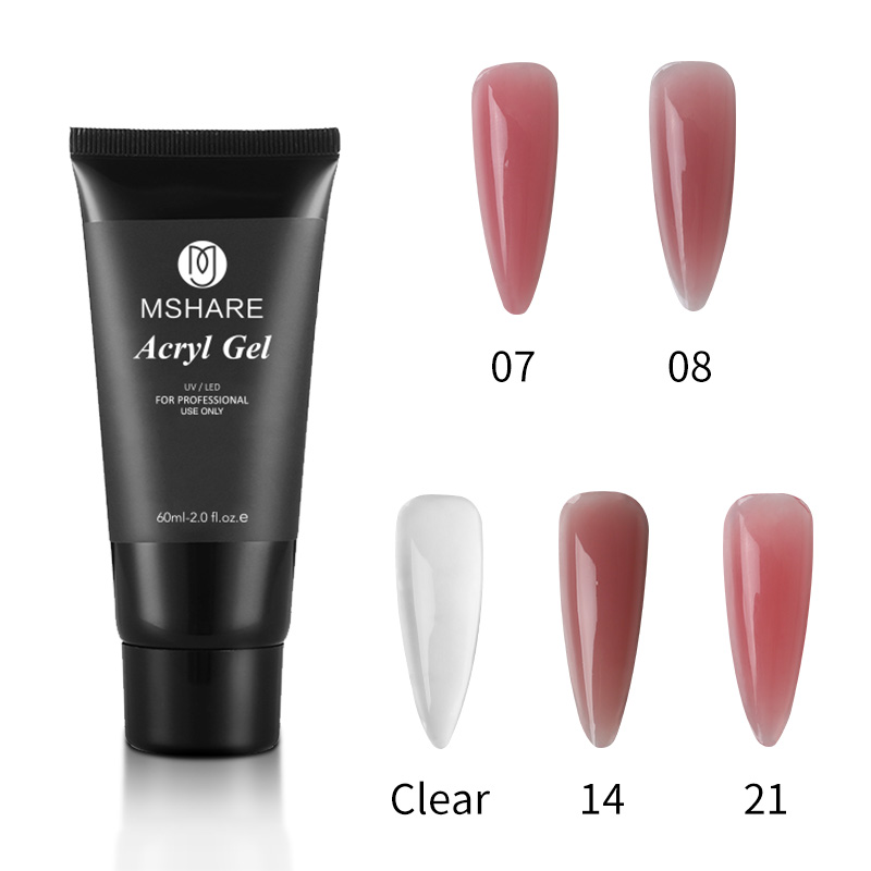 MSHARE 2pcs/set 30g/60g Natura – Polygel Nail Kit Bewertung und Preis